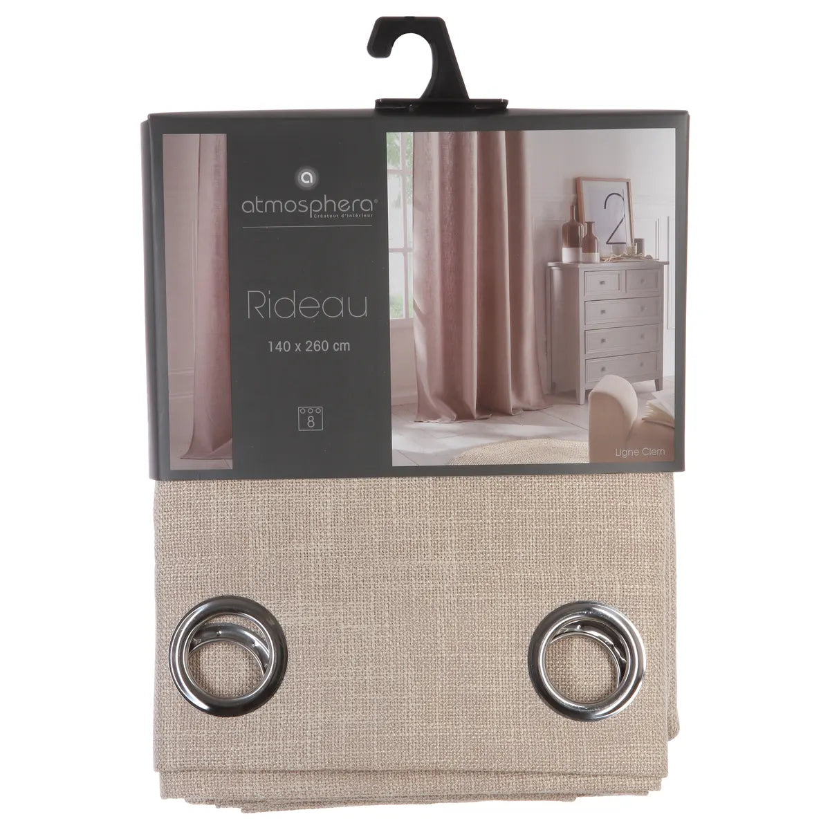 Завеса atmosphera Clem, 140x260 cm