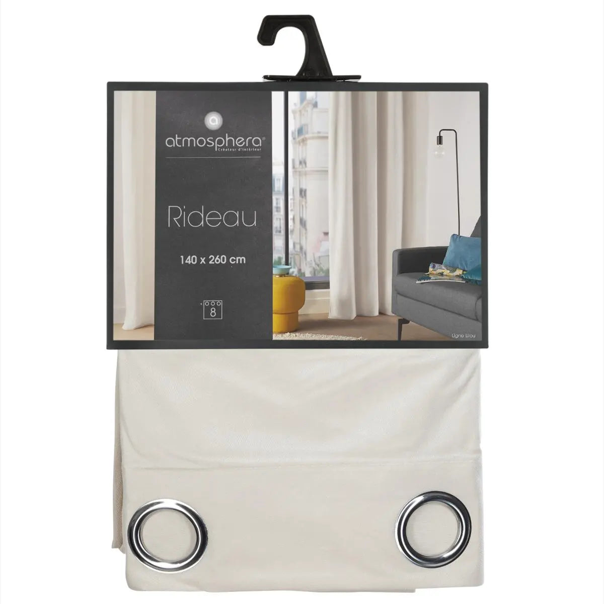 Завеса atmosphera Lilou, 140x260 cm