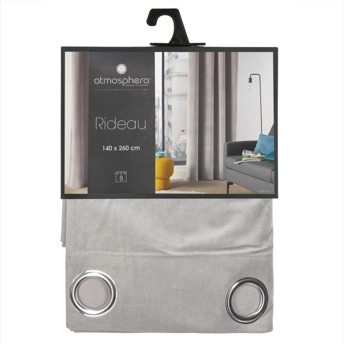 Завеса atmosphera Lilou, 140x260 cm