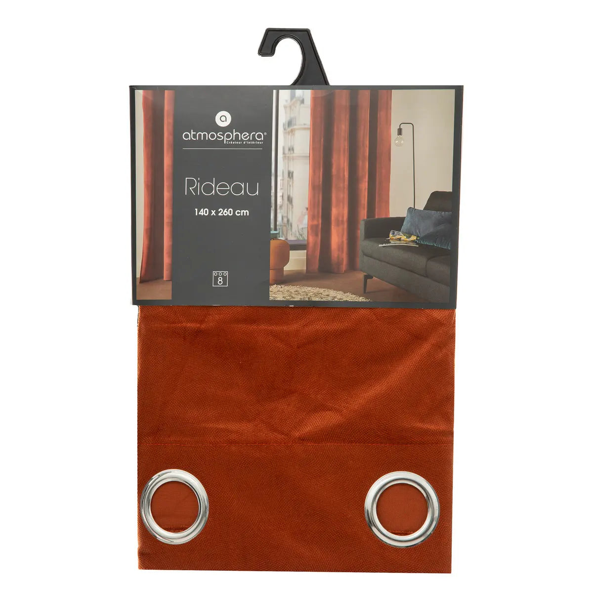 Завеса atmosphera Lilou, 140x260 cm