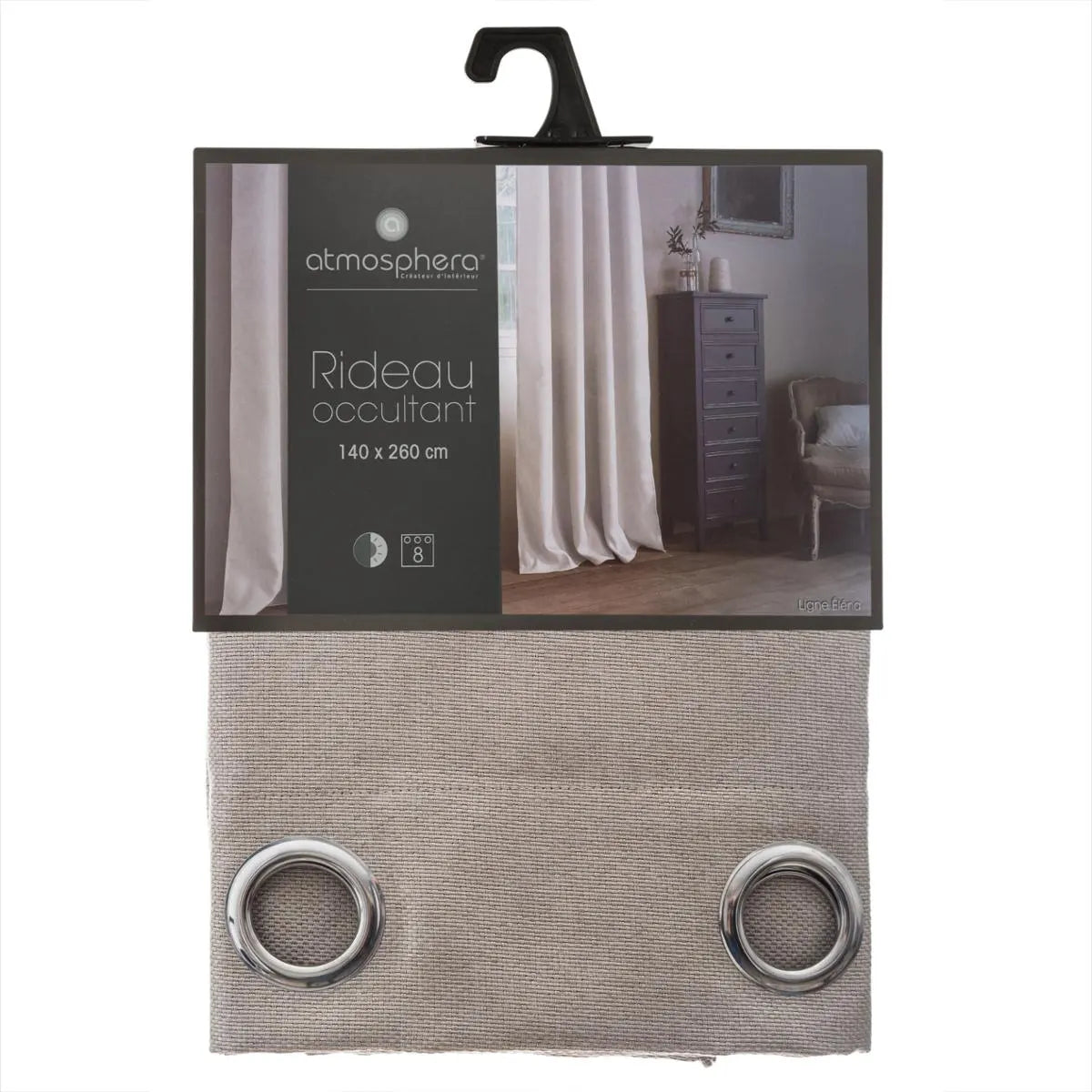 Блекаут завеса atmosphera Elеna, 140x260 cm