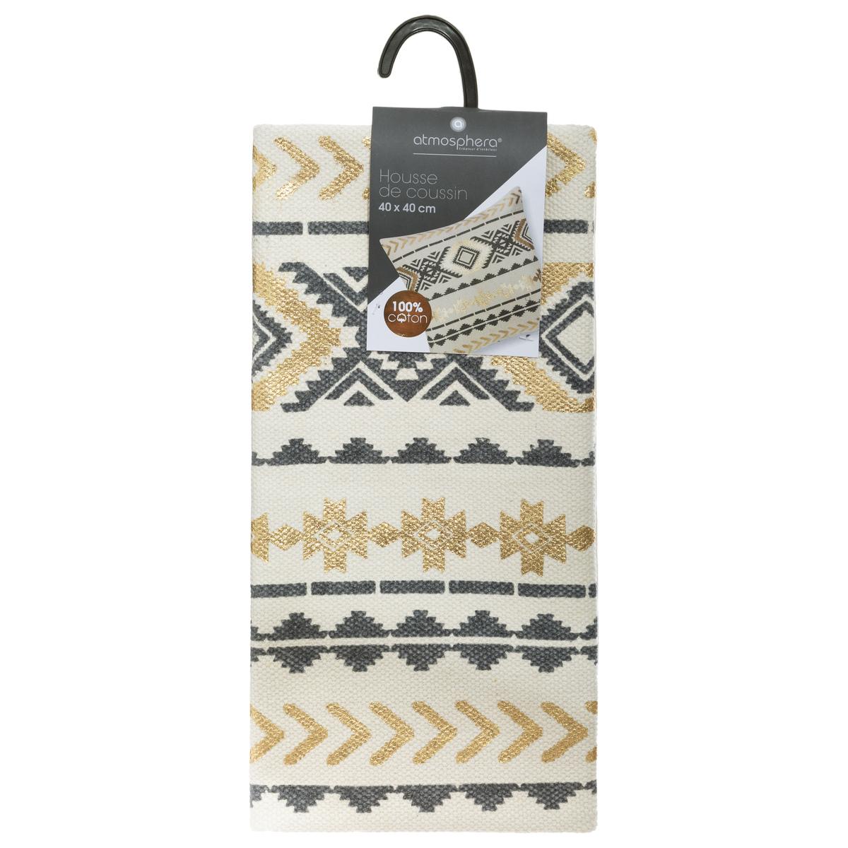 Декоративна калъфка за възглавница atmosphera Ethnik, 40x40 cm
