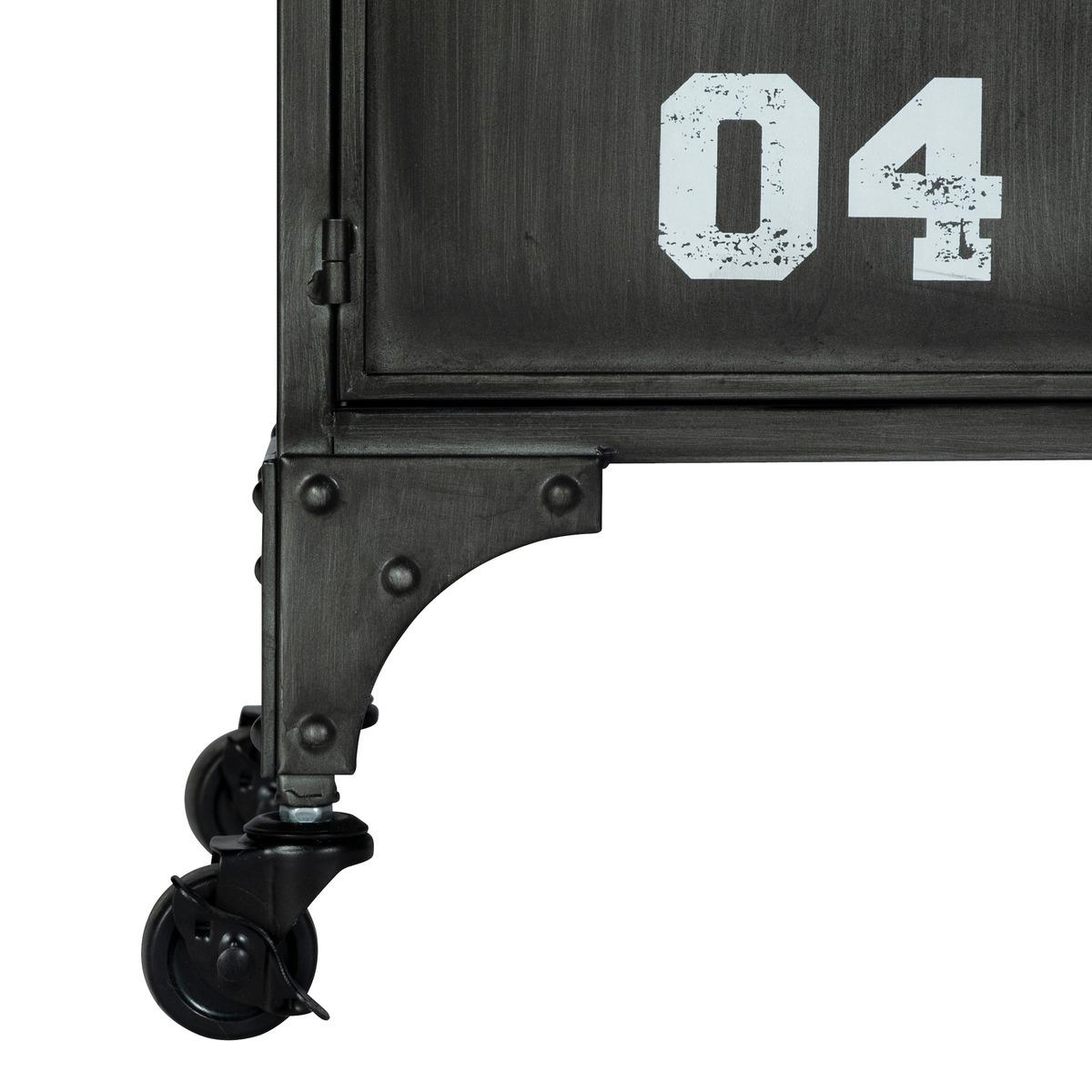 Скрин atmosphera Sevin, 90x89 cm, Тъмносив