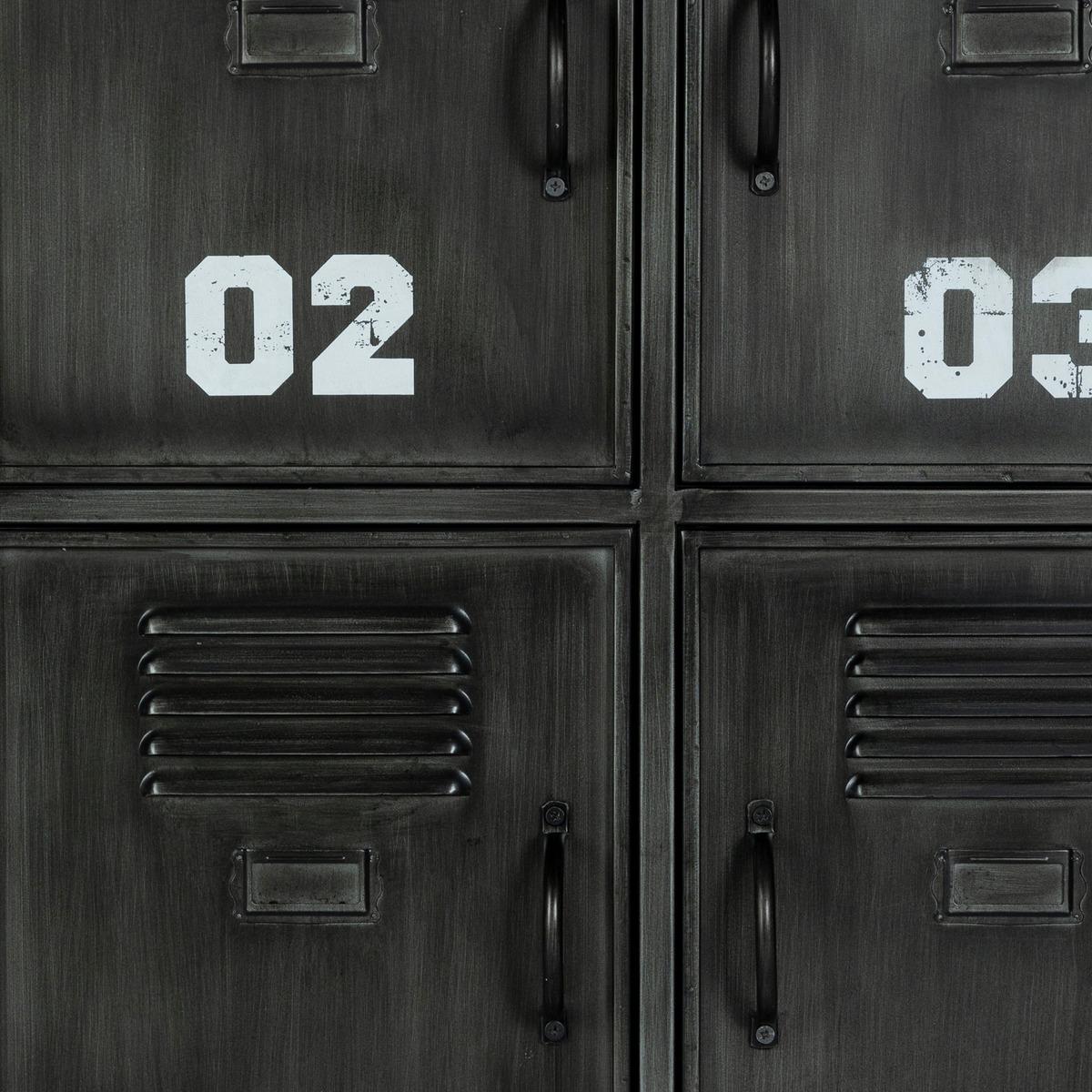 Скрин atmosphera Sevin, 90x89 cm, Тъмносив