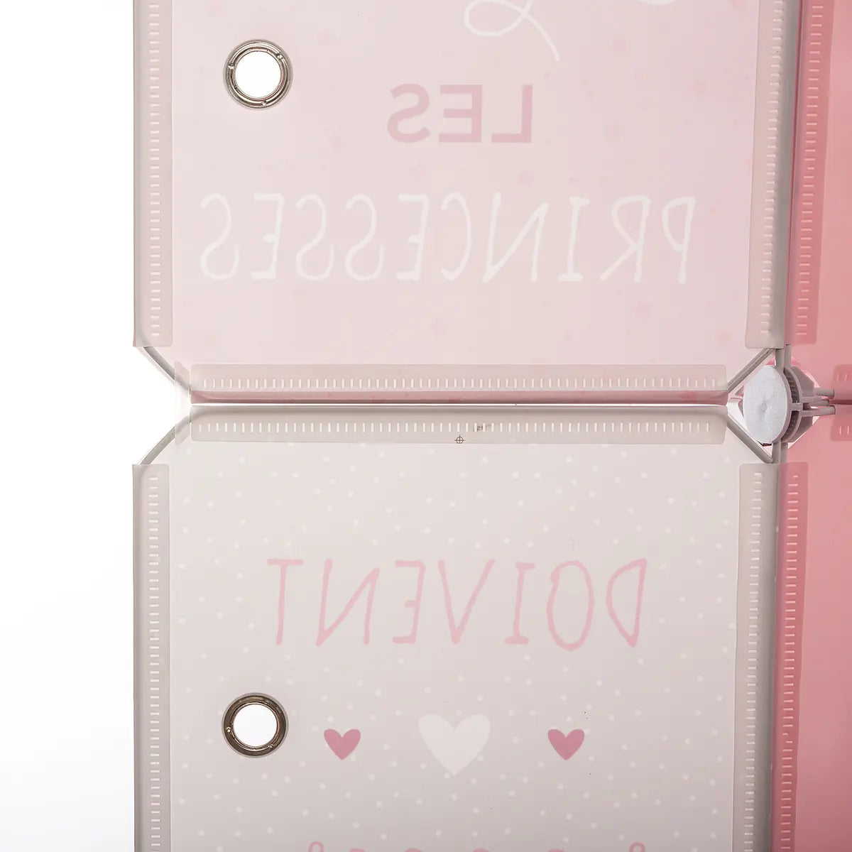 Детски текстилен гардероб atmosphera, 139 cm, Розов