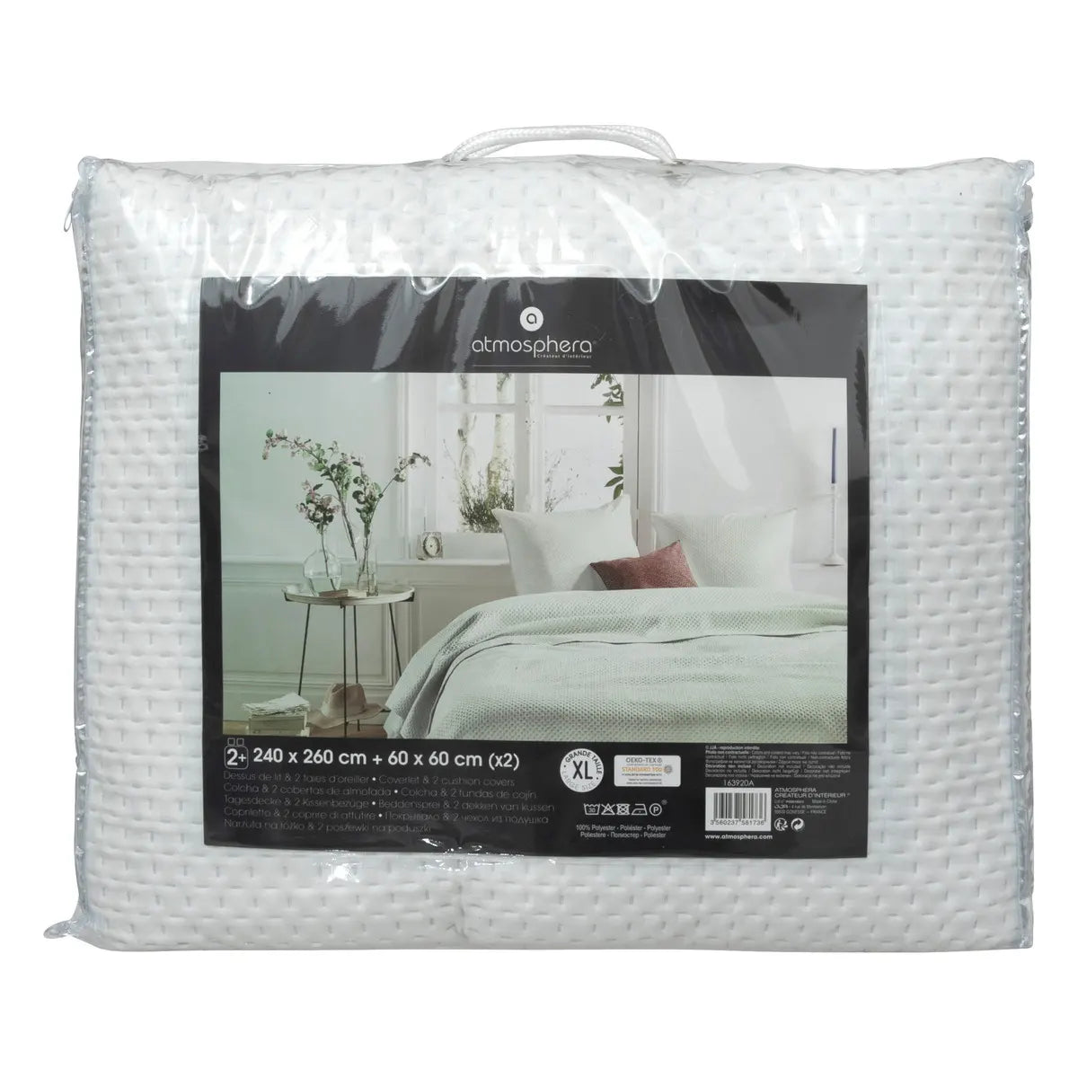 Комплект шалте с 2 бр. калъфка atmosphera Dolce, 240x260 cm