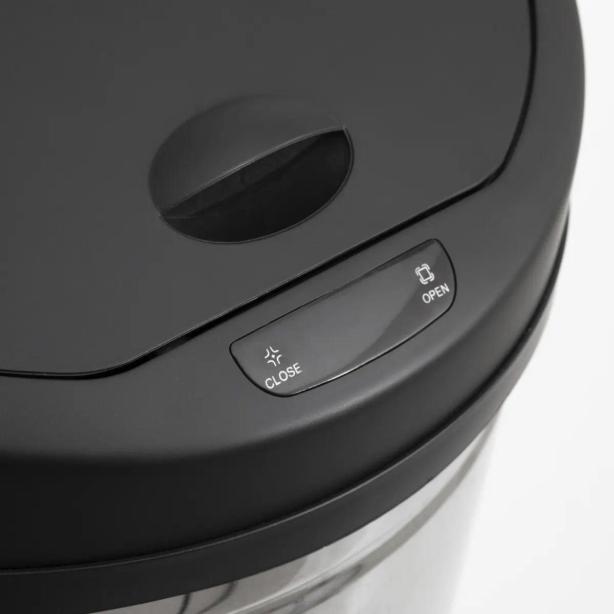 Автоматичен кош 5five Sensor, Кръгъл, Инокс, 42 l