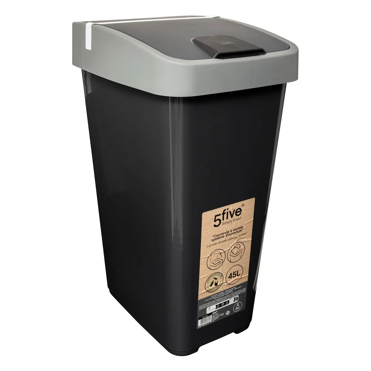 Кош 5five, Пластмаса, Двоен капак