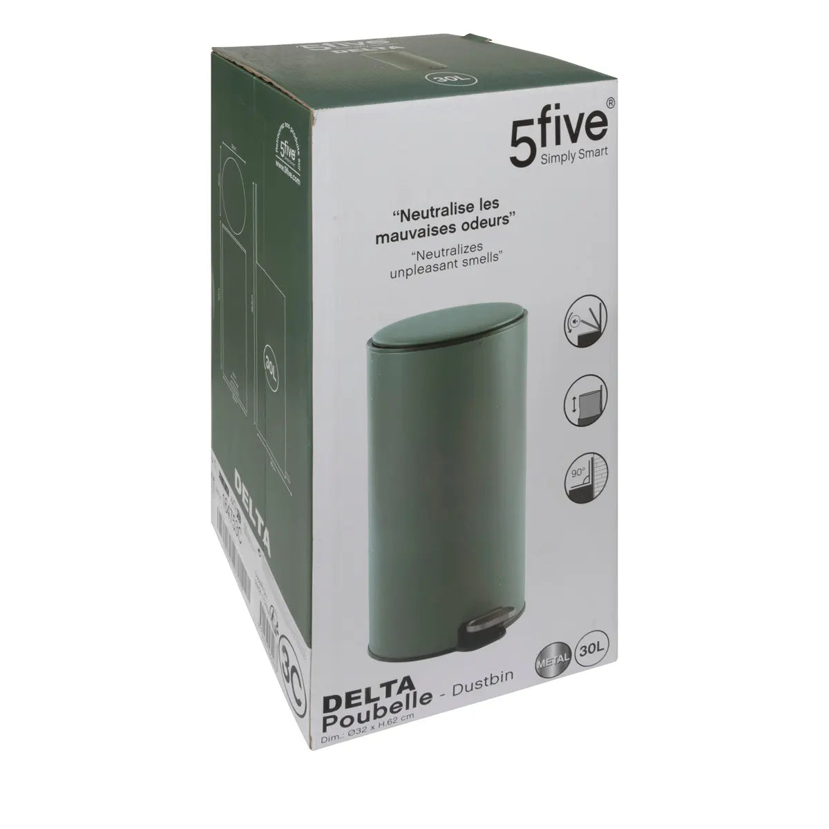 Кош 5five Delta, Argile, Метал, 30 L