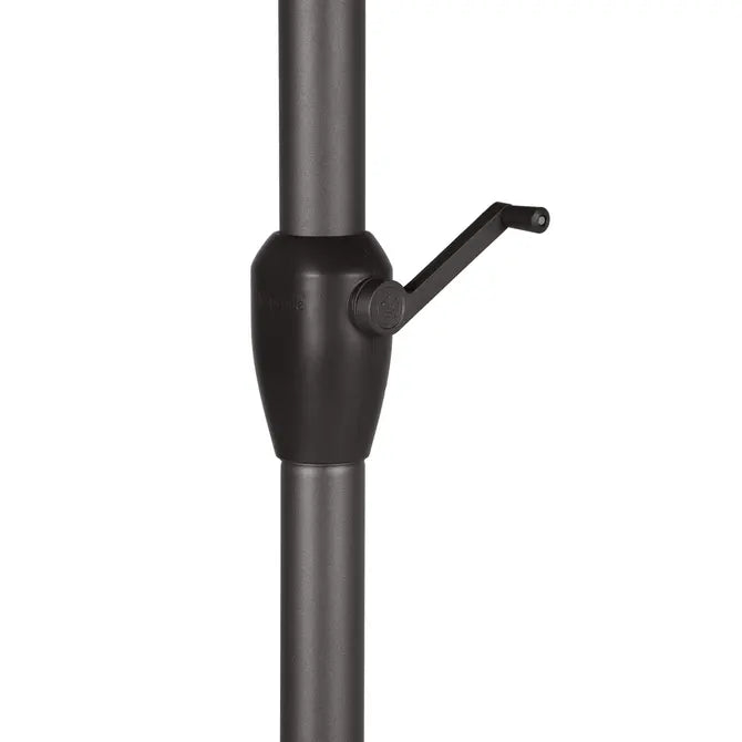 Прав накланящ се чадър Hesperide Loompa, Синьо-зелен, 3 m