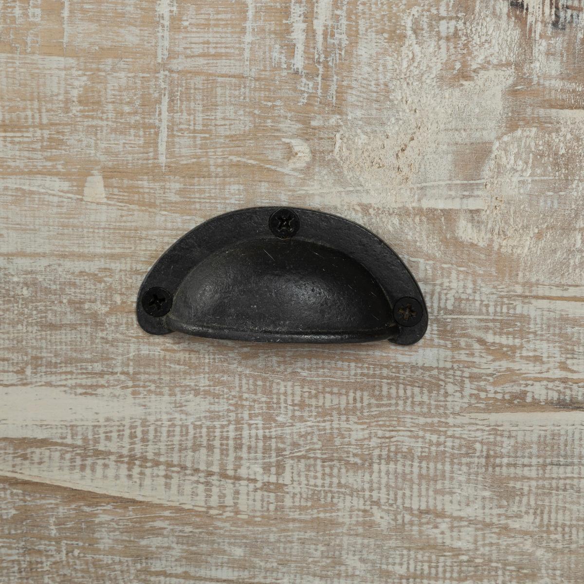 Скрин atmosphera Ajay, 6 чекмеджета, Мангово дърво