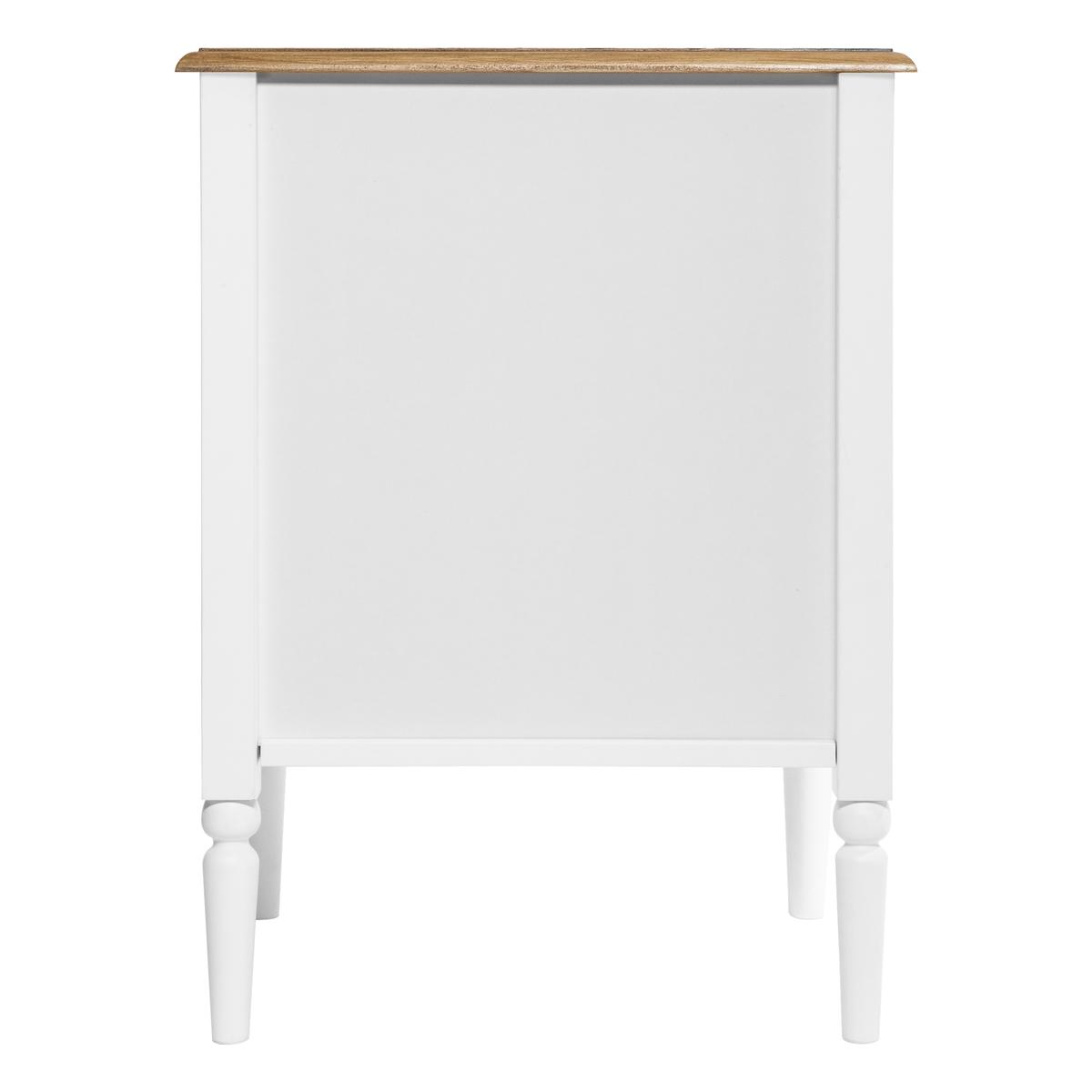 Нощно шкафче atmosphera Solen, 61 cm, Бял