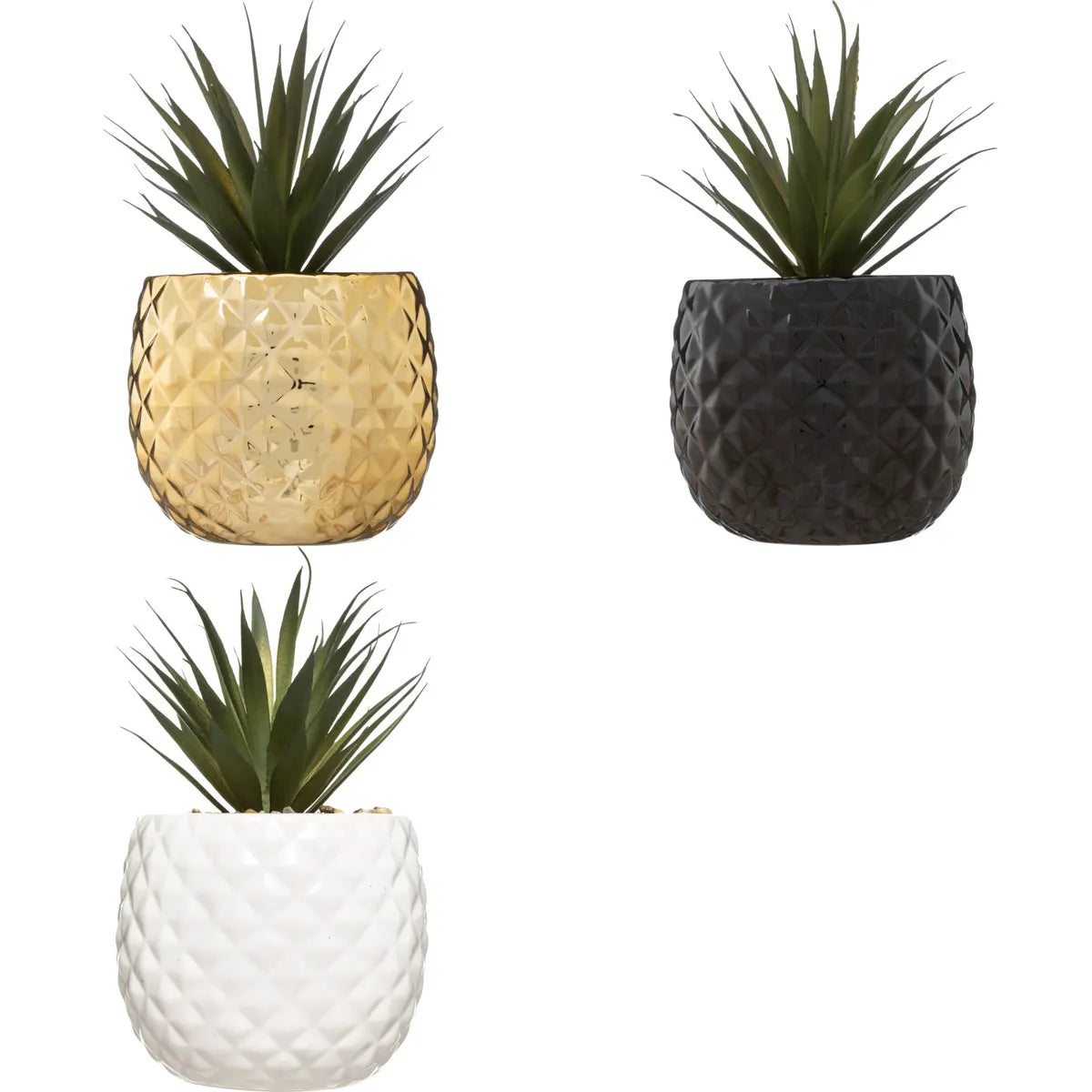Изкуствено растение atmosphera Pineapple, 21 cm, Различни видове