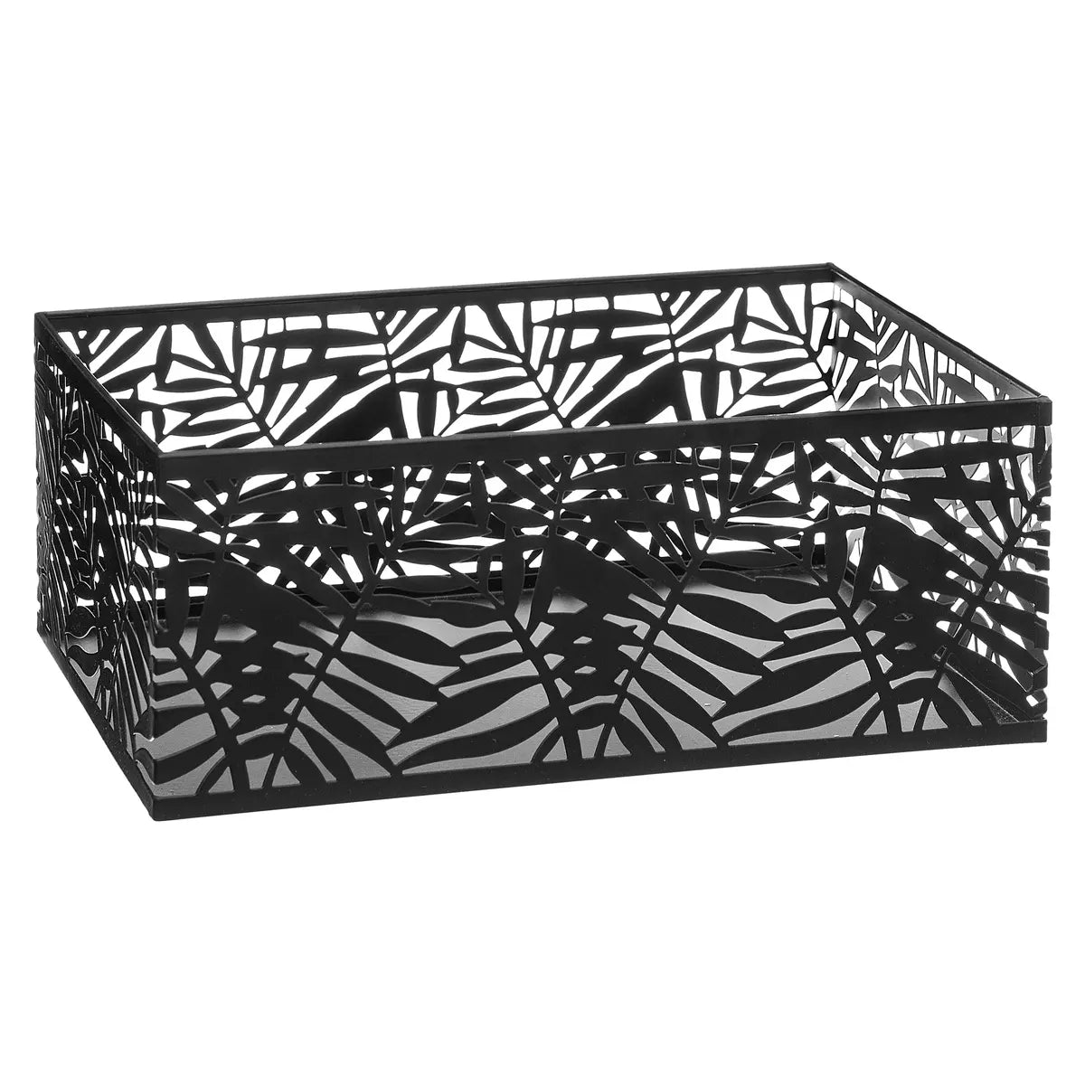 Сет кутии за съхранение atmosphera Anika, Метал, Черен