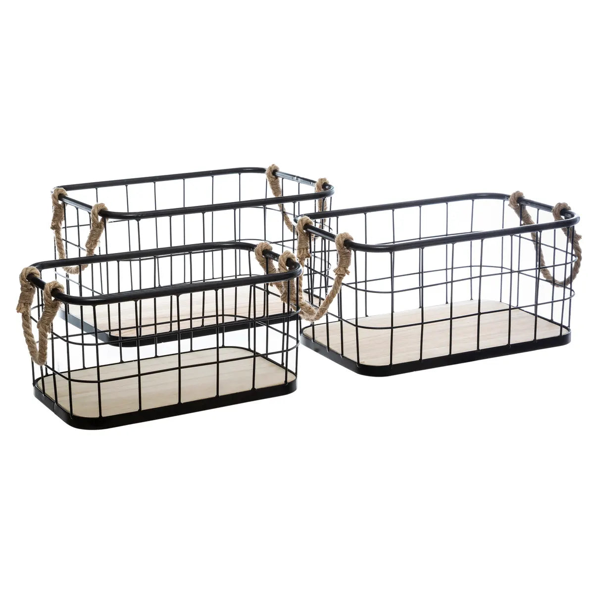 Сет кошници за съхранение atmosphera Austin, 3бр, Метал