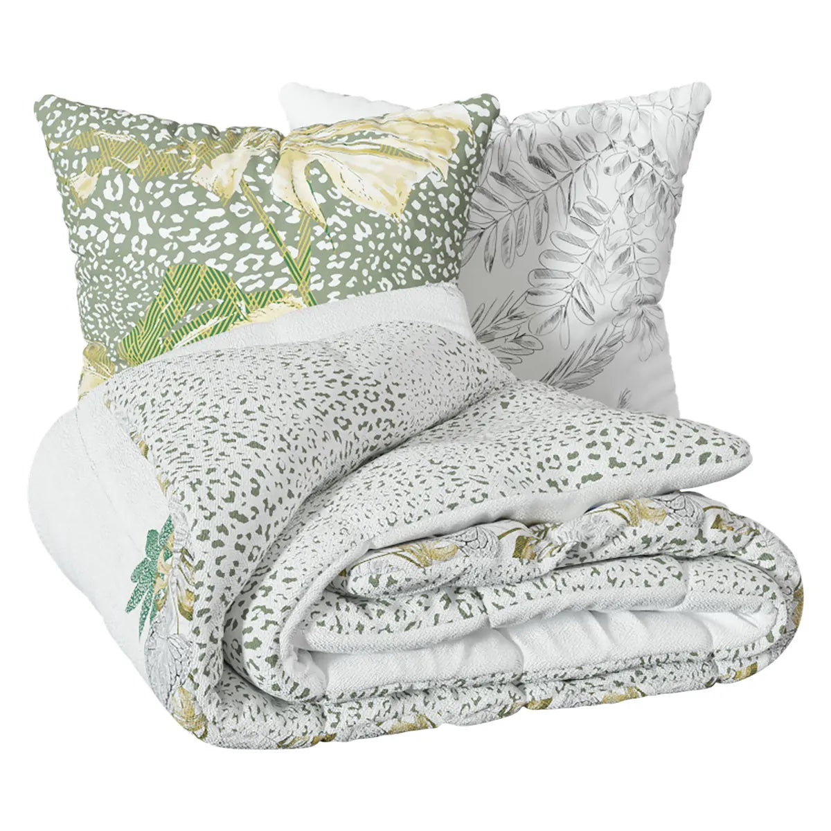 Спално бельо atmosphera Monstera, Памук, 240x220 cm