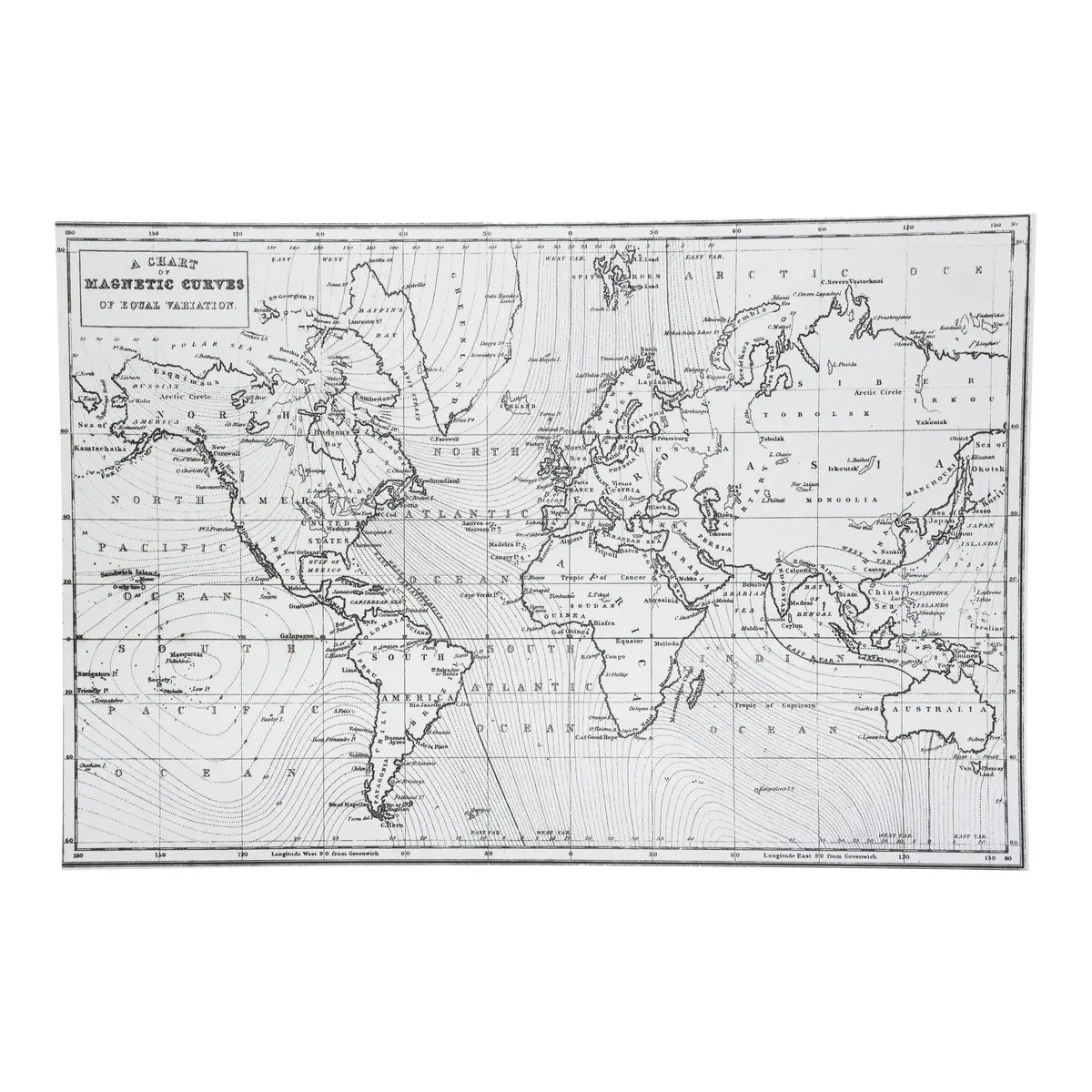 Плейсмат atmosphera Planisphere, 45x30 cm