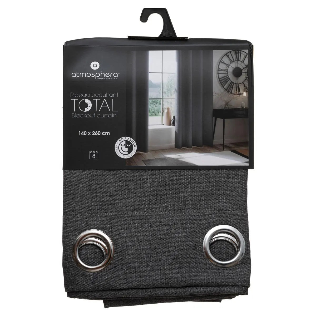 Блекаут завеса atmosphera Lua, 140x260 cm