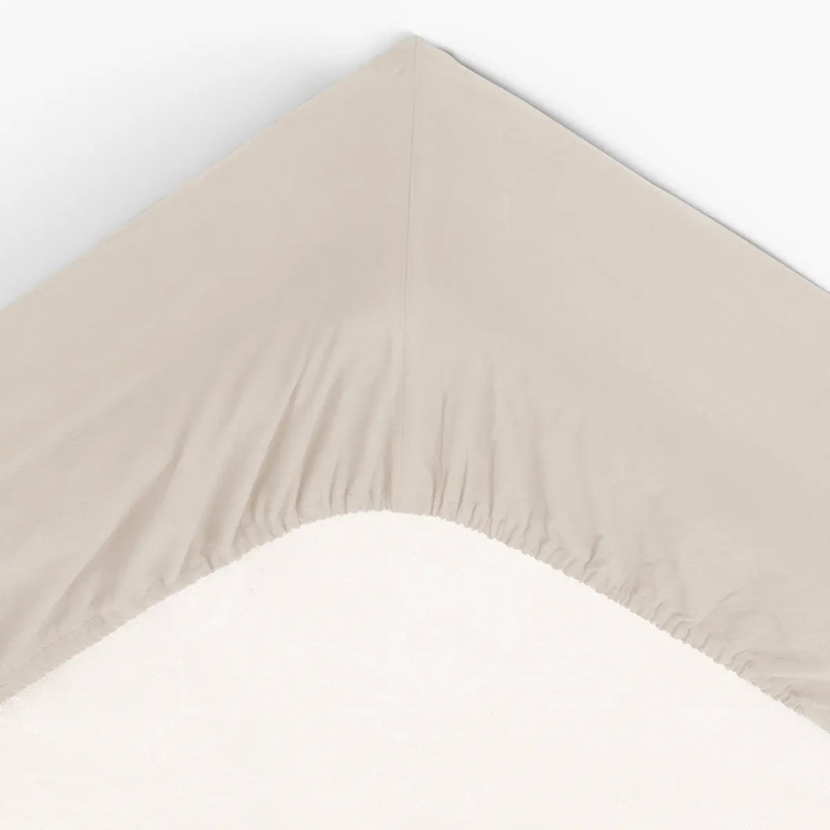 Еластичен чаршаф atmosphera, 140x190 cm, Слонова кост