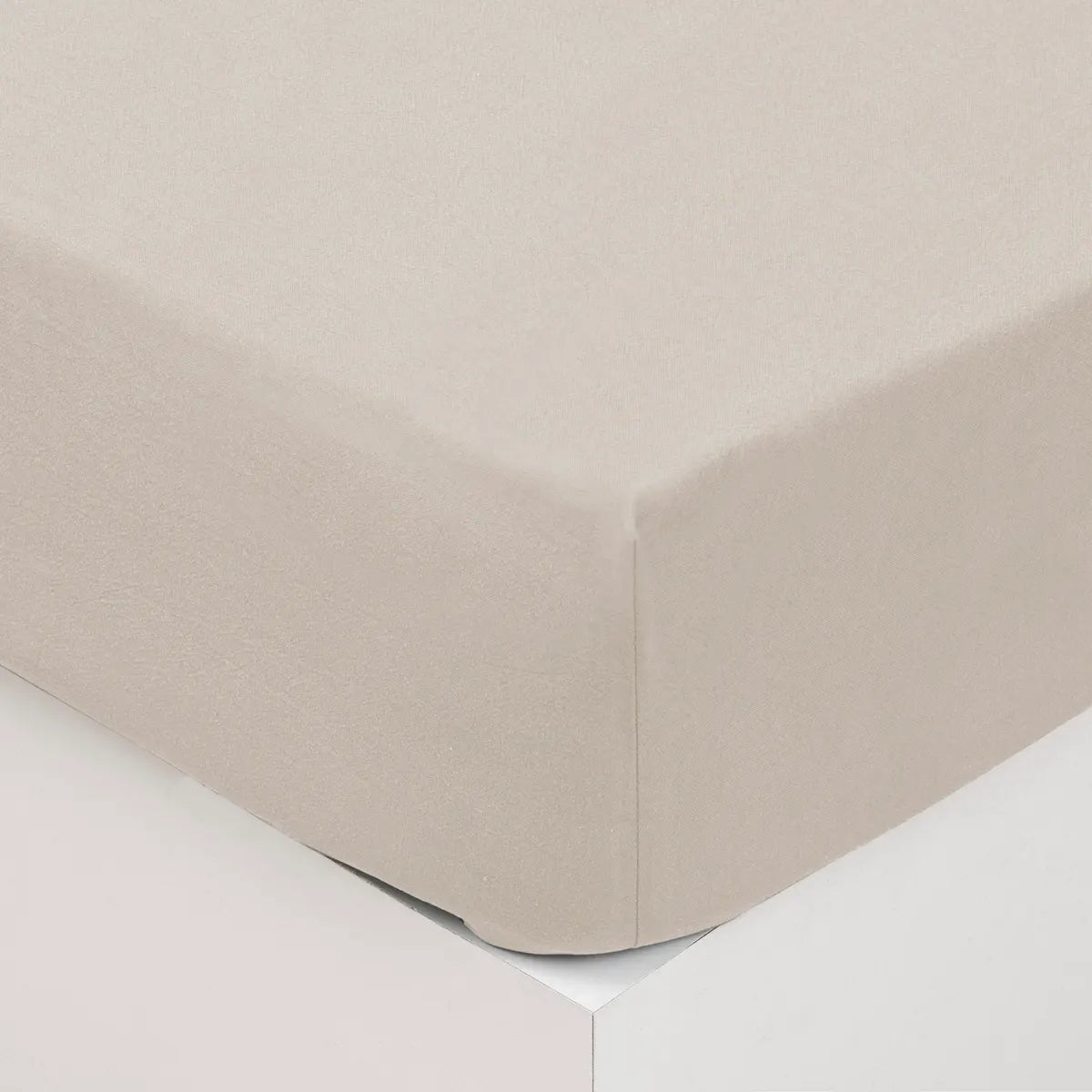 Еластичен чаршаф atmosphera, 140x190 cm, Слонова кост