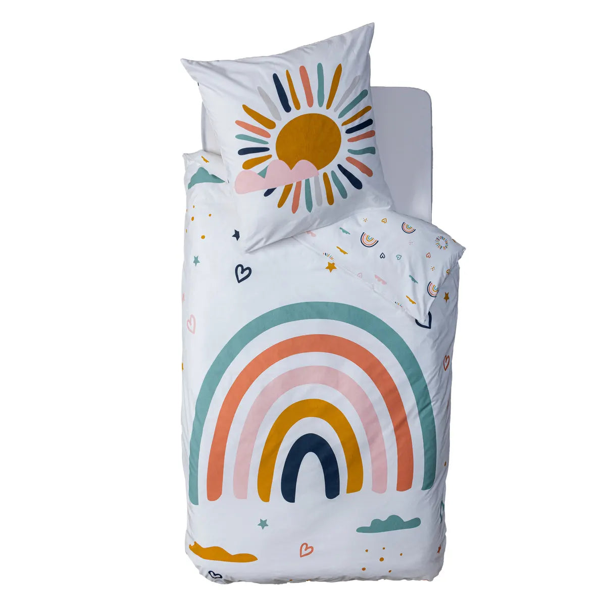 Детско спално бельо atmosphera Rainbow, 140x200 cm