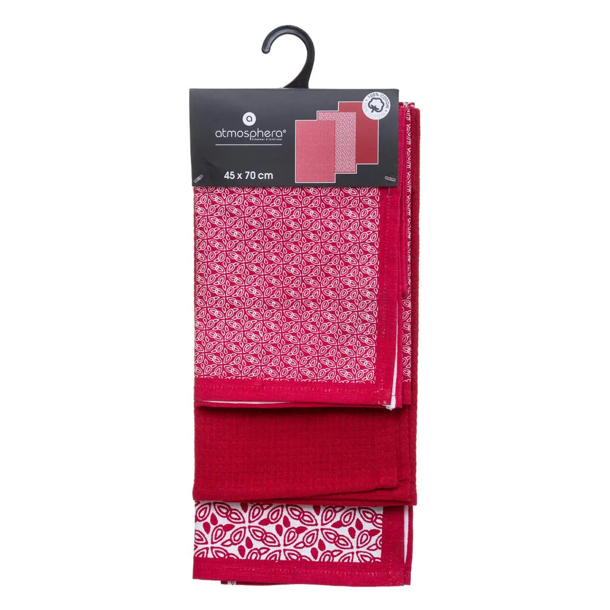 Сет кърпи atmosphera, 45x70 cm, Памук, 3 бр