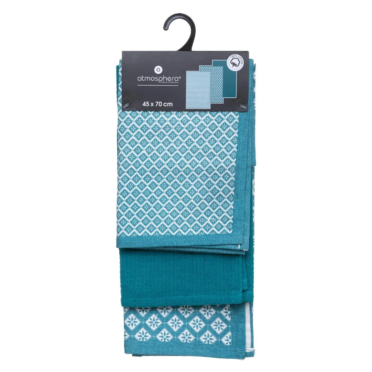 Сет кърпи atmosphera, 45x70 cm, Памук, 3 бр