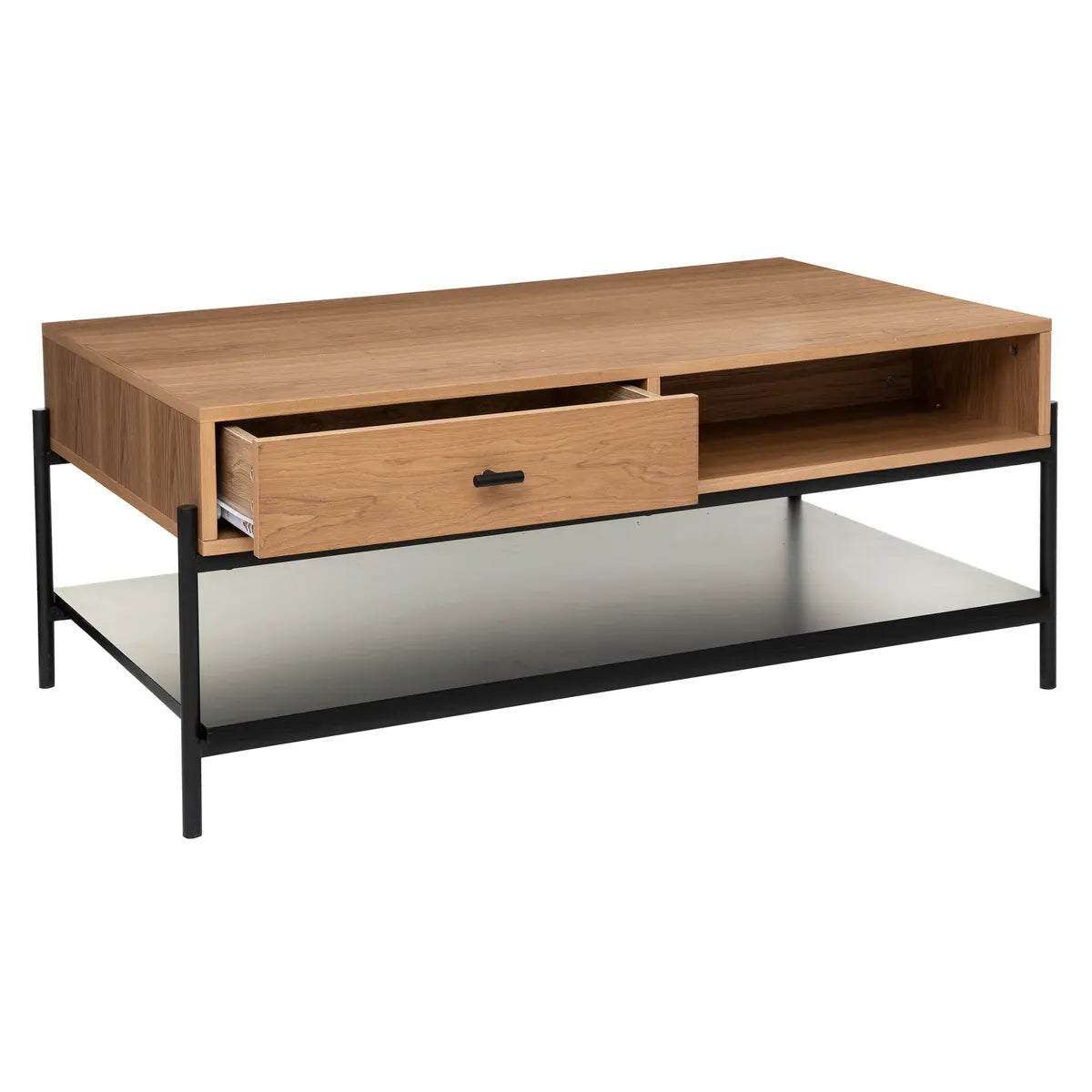 Холна маса atmosphera Simon, 100x60x45 cm, Черен