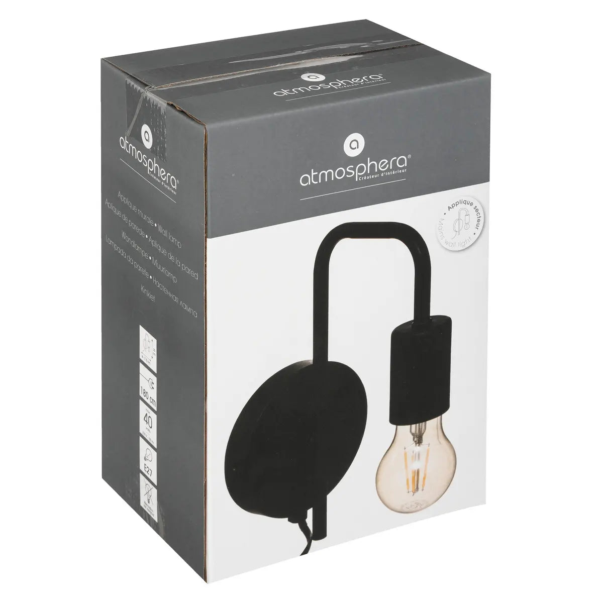 Лампа за стена atmosphera Keli, 17 cm