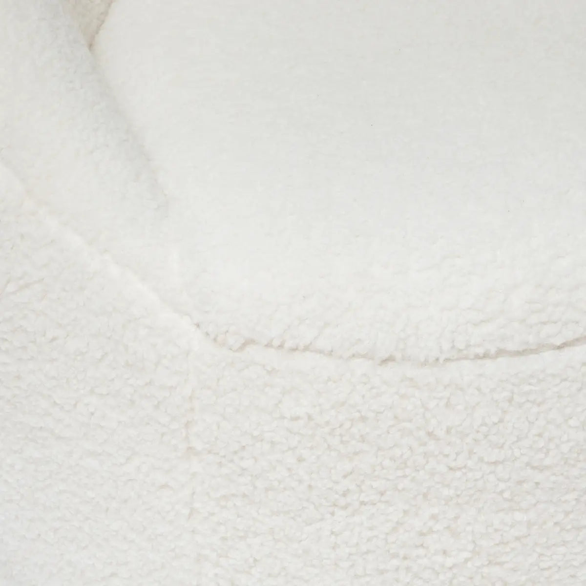 Кресло atmosphera Romi, Бял, Букле