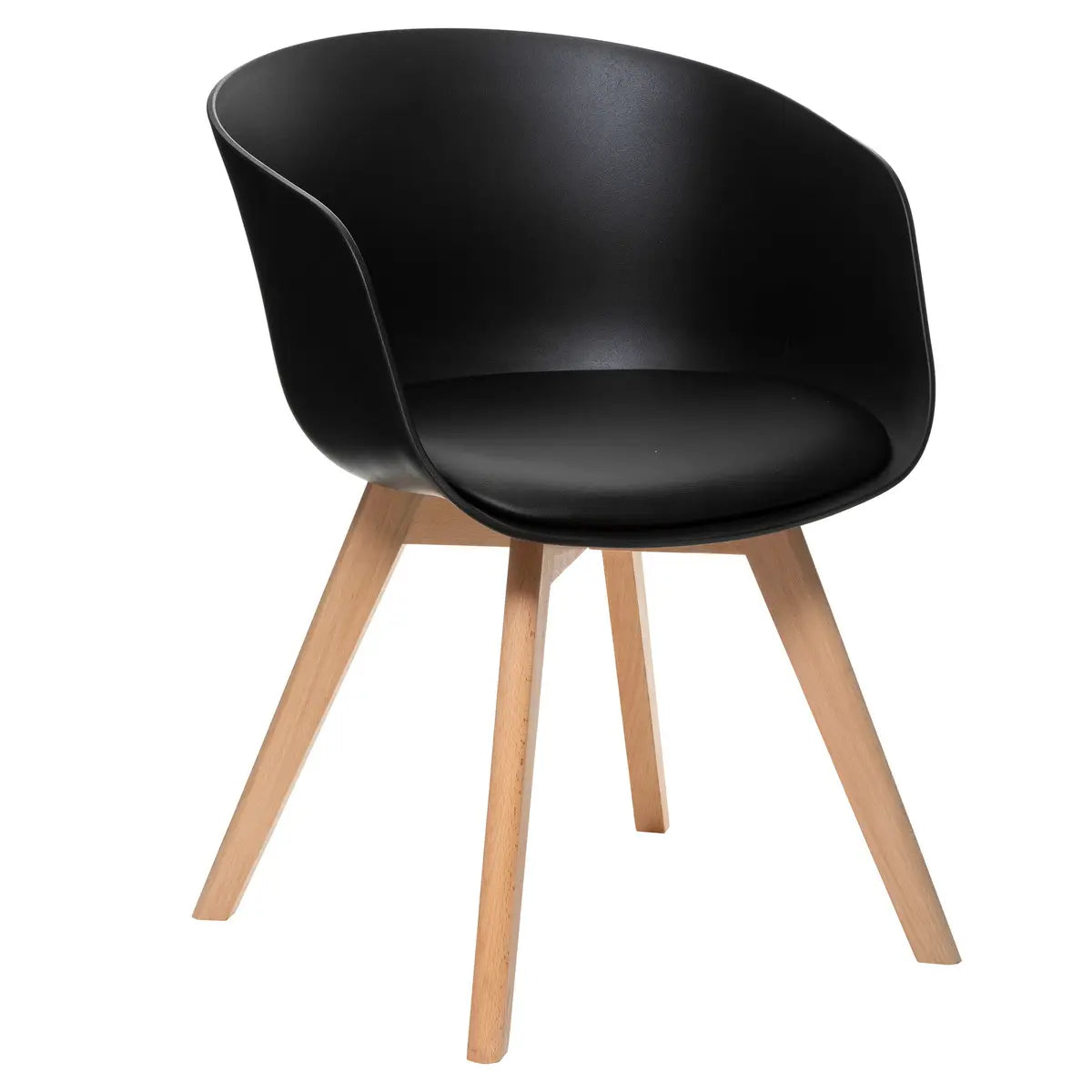 Трапезен стол atmosphera Baya, Черен