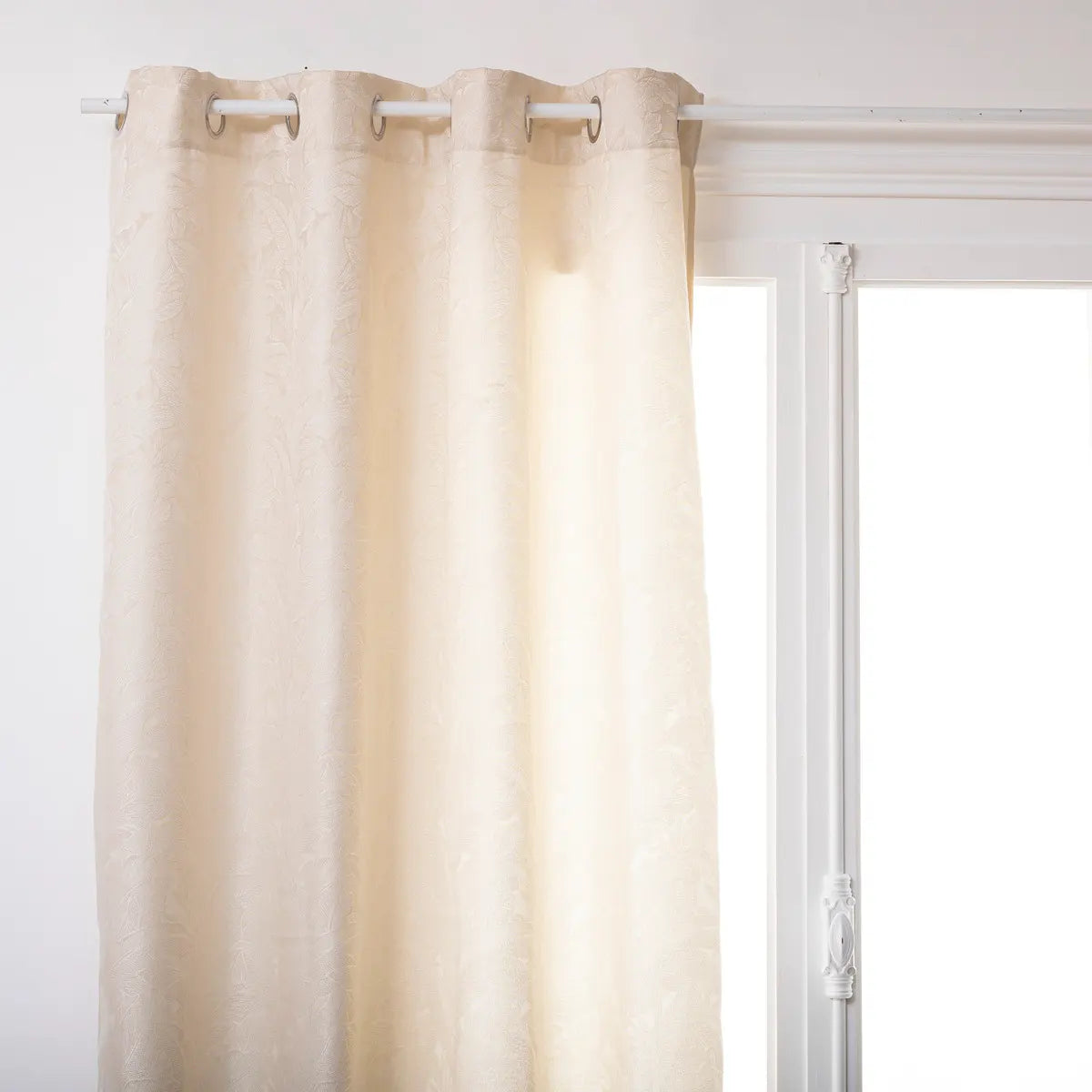 Завеса жакард atmosphera Kogur, 140x260 см, Слонова кост