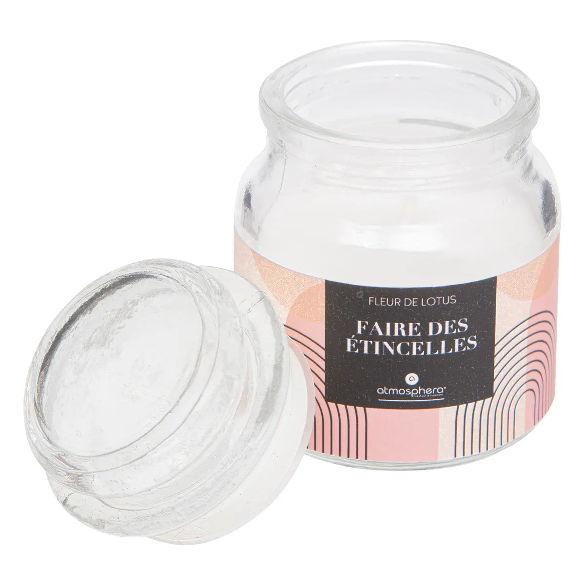 Ароматна свещ atmosphera Jomy, Стъкло, 65 g