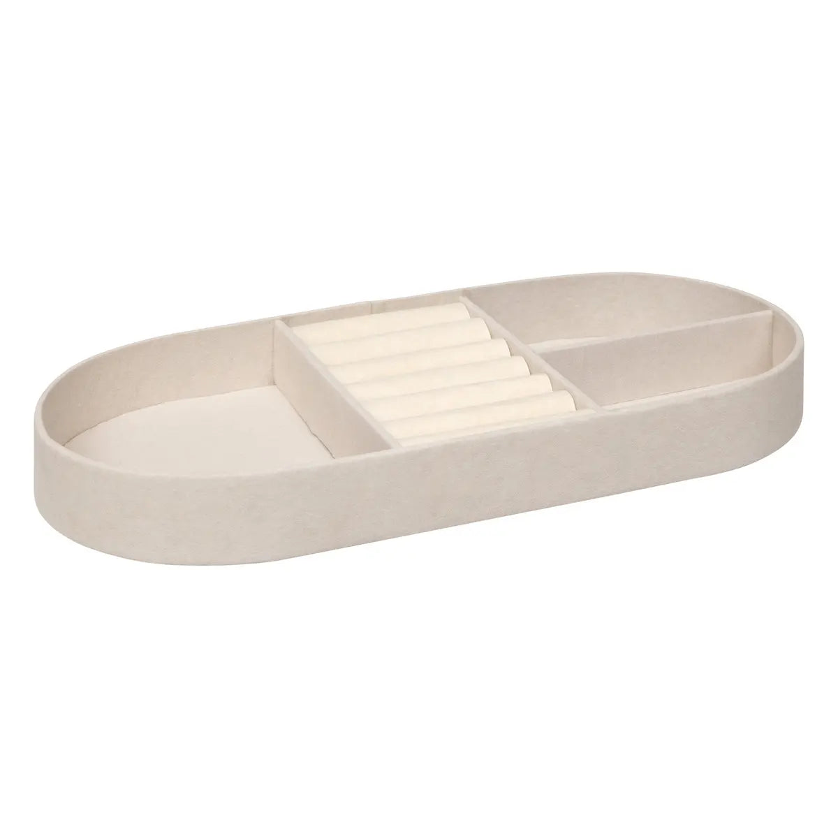 Кутия за съхранение atmosphera Enya, 25 cm, Велур