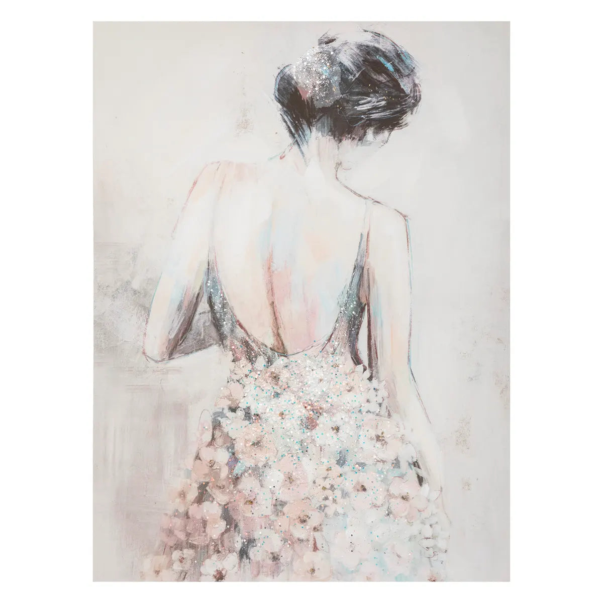 Картина atmosphera Tiya Dance, Текстурирано рисувано платно 58x78 см