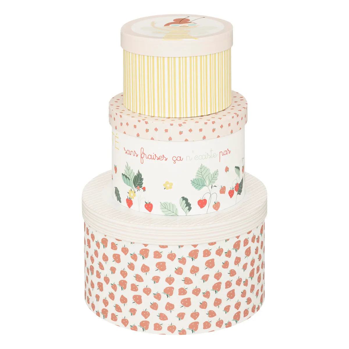 Сет кутии за съхранение atmosphera Summer, 3 бр