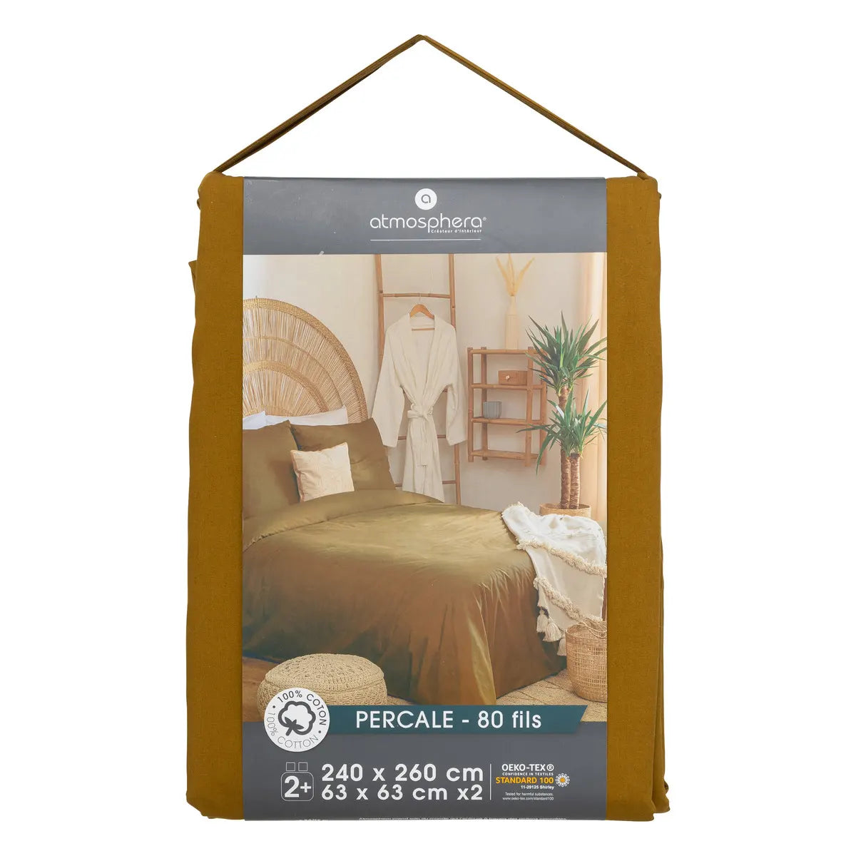 Спално бельо atmosphera Landiha, Перкал, 260x240 cm