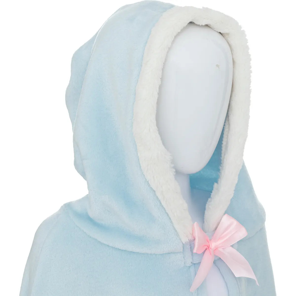 Детско одеяло с качулка atmosphera Princess, Син