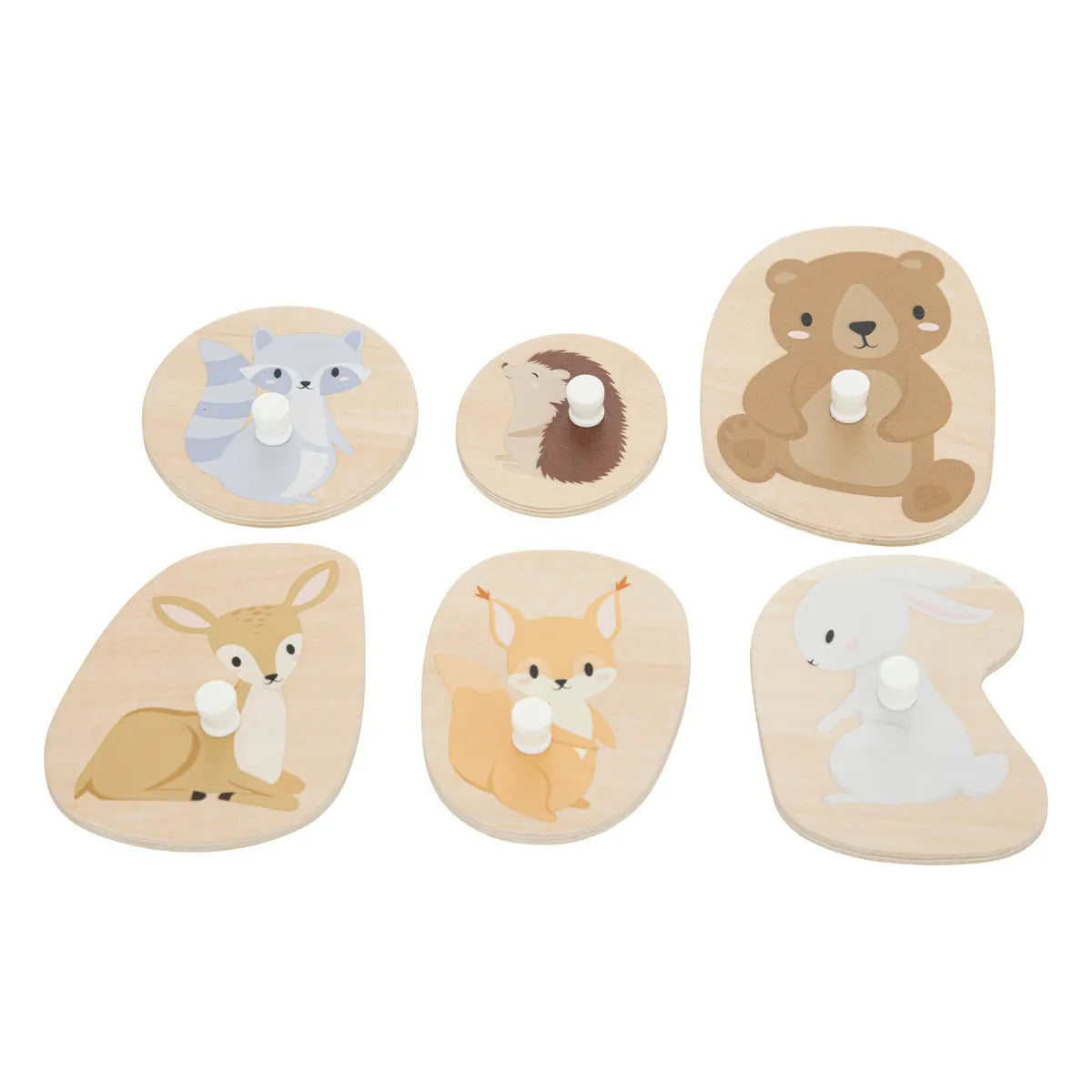 Детски дървен пъзел atmosphera, 6 части