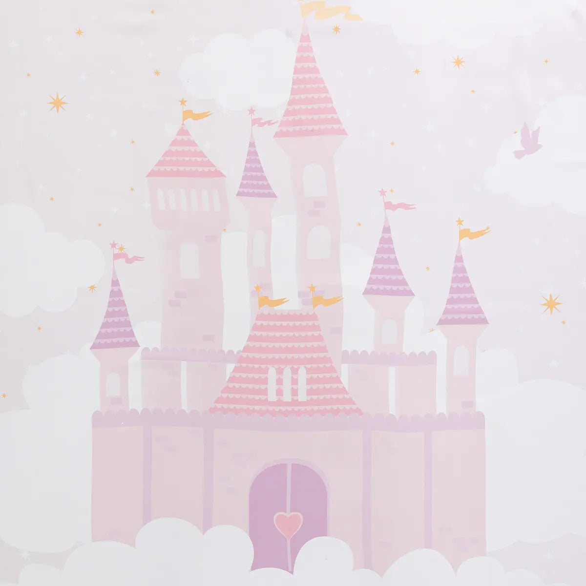 Детска затъмняваща завеса atmosphera Castle, 135x260 cm, Лилав