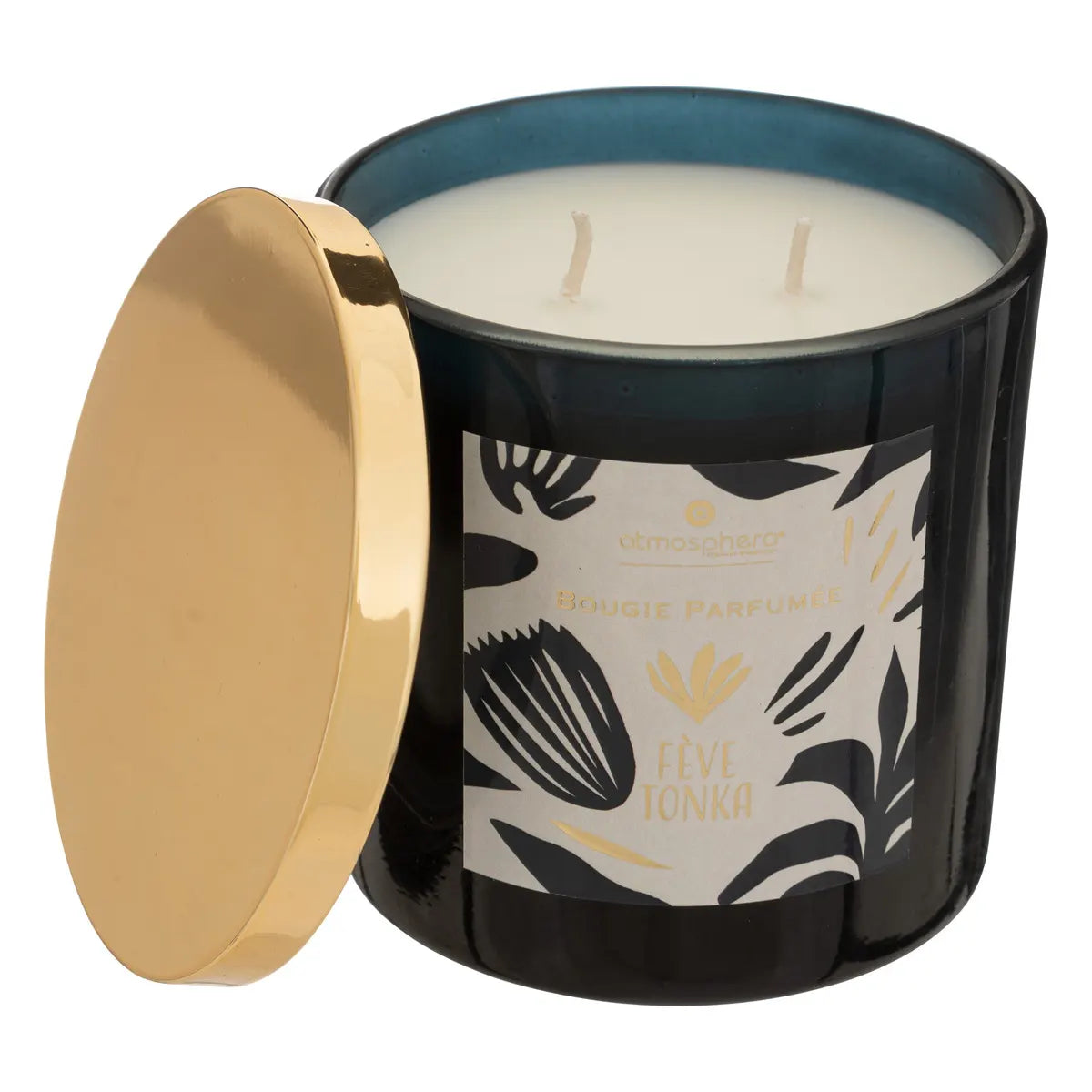 Ароматна свещ atmosphera Plum, Стъкло, 400 g