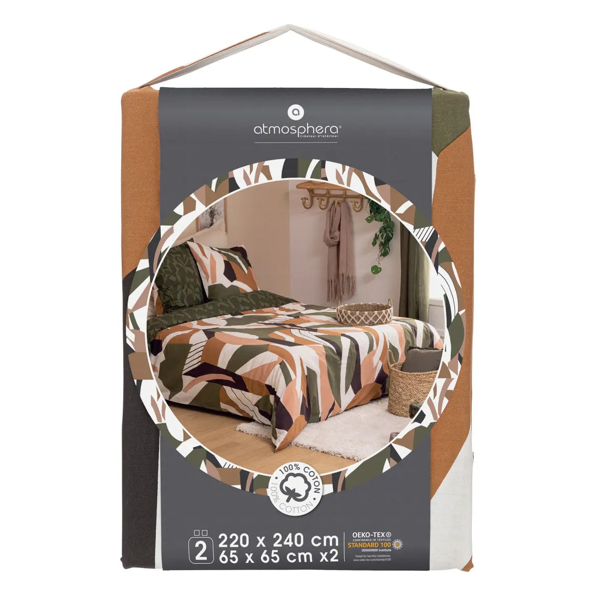 Спално бельо atmosphera Arik, Памук, 240x220 cm 2