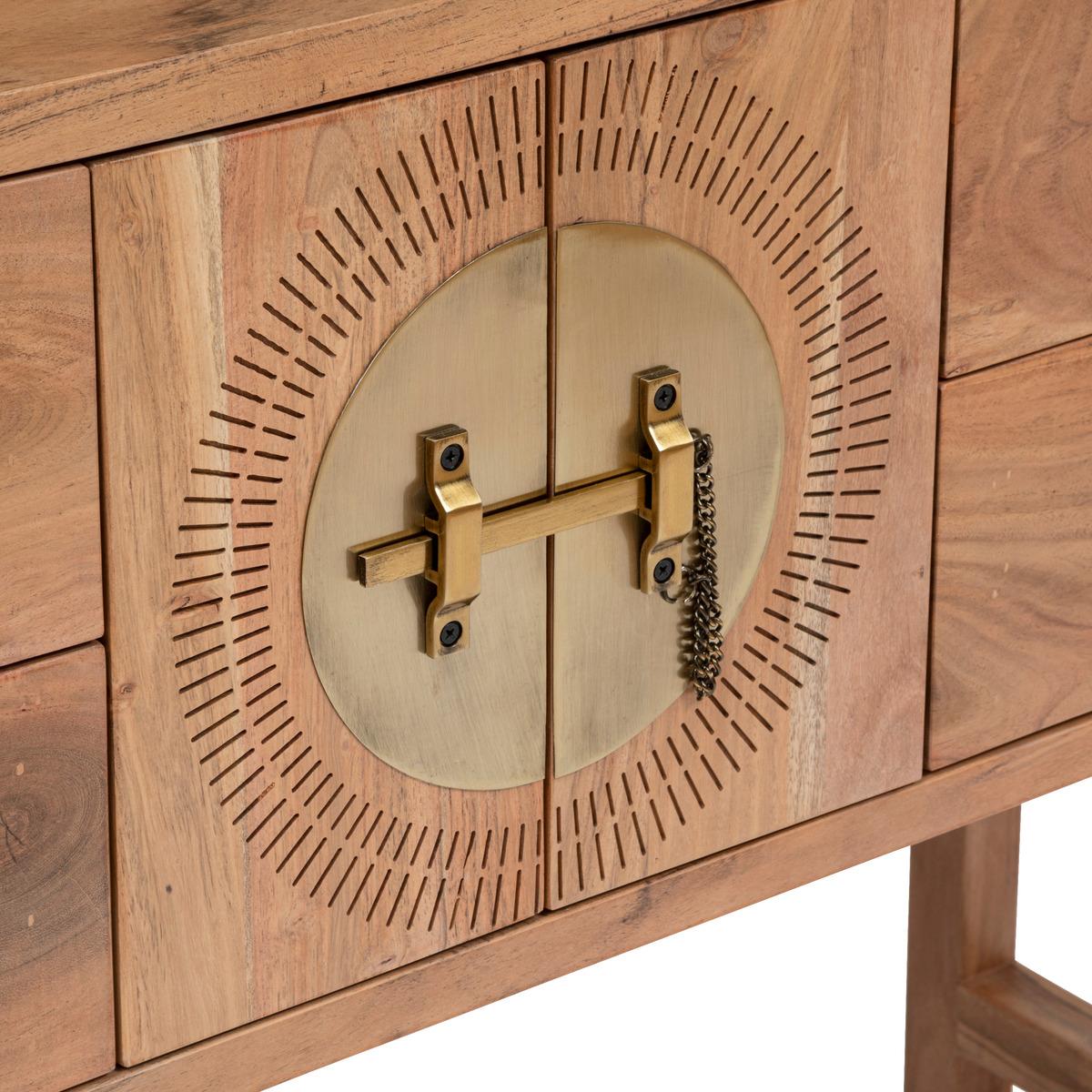 Конзолна маса atmosphera Jiling, 112 x 40 cm, Акация