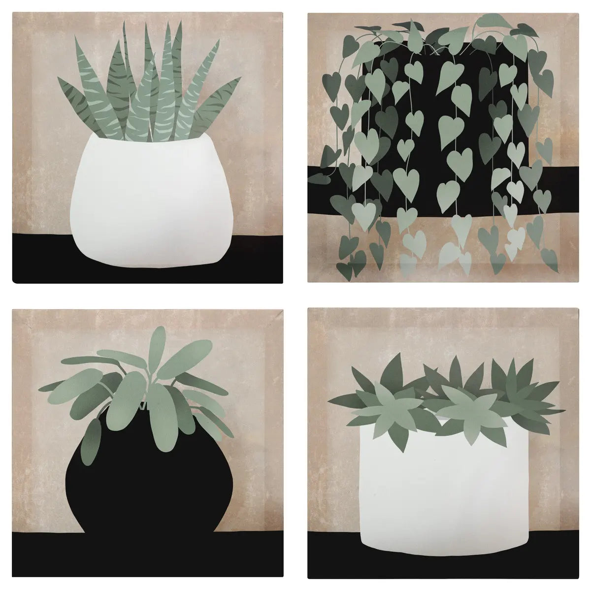 Картина atmosphera Jennifer, Принт на платно 28x28 см, Асорти дизайни