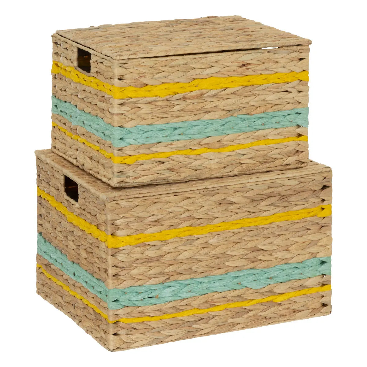 Сет детски кутии за съхранение atmosphera Australie, 2 бр, Хиацинт