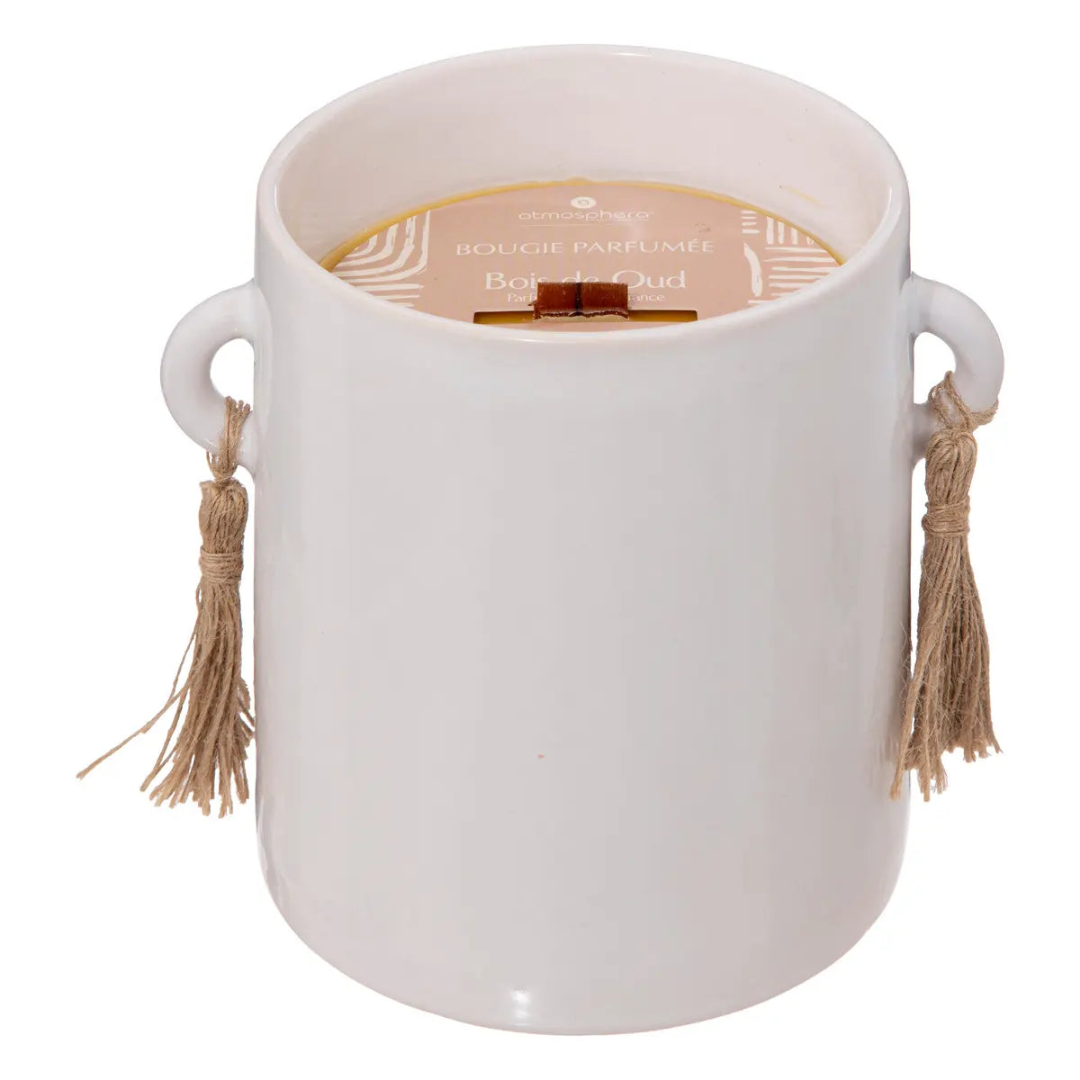 Ароматна свещ atmosphera Soleya, Oud Wood, Ceramic, 1000 g