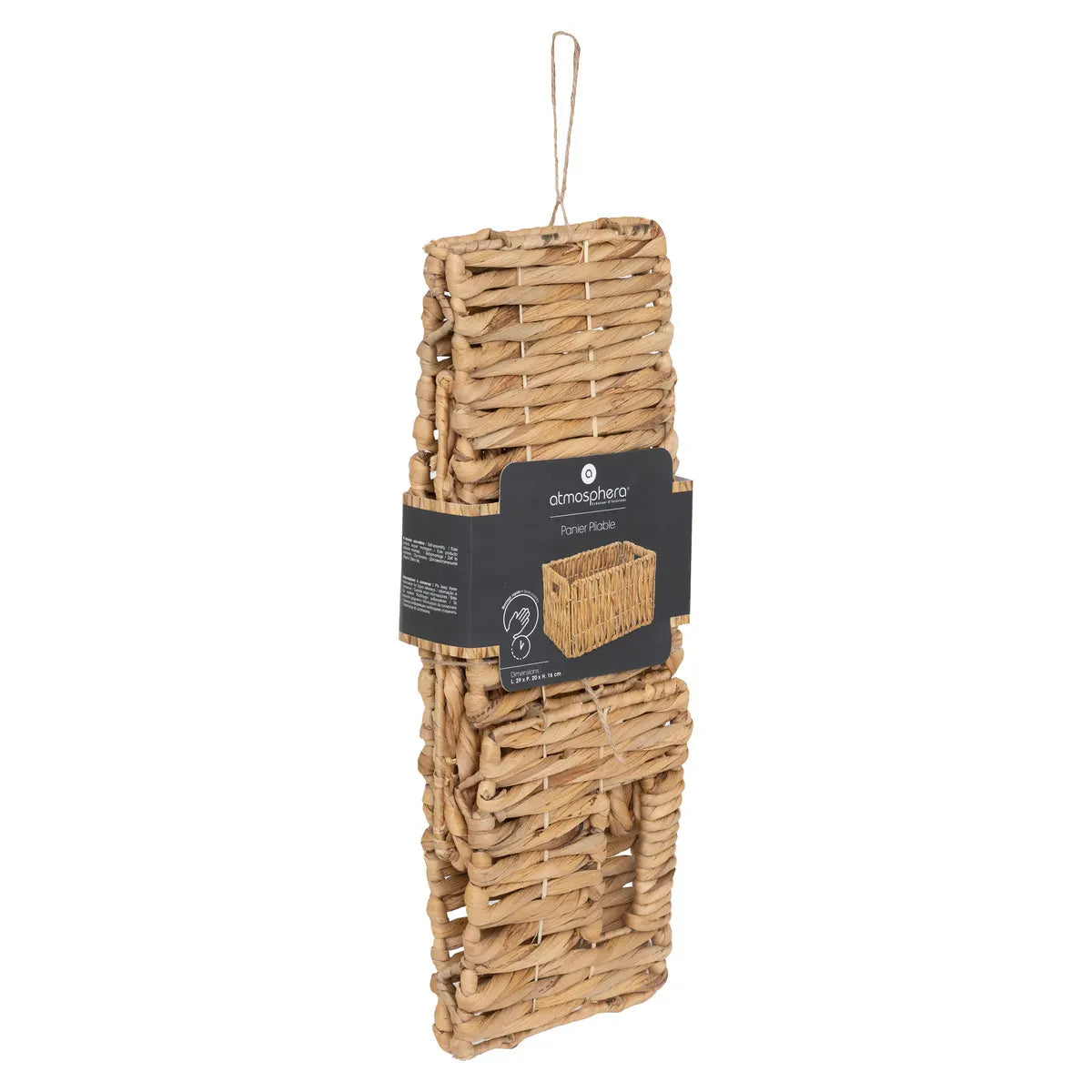 Сгъваема кошница atmosphera Maura, 28 cm, Воден зюмбюл