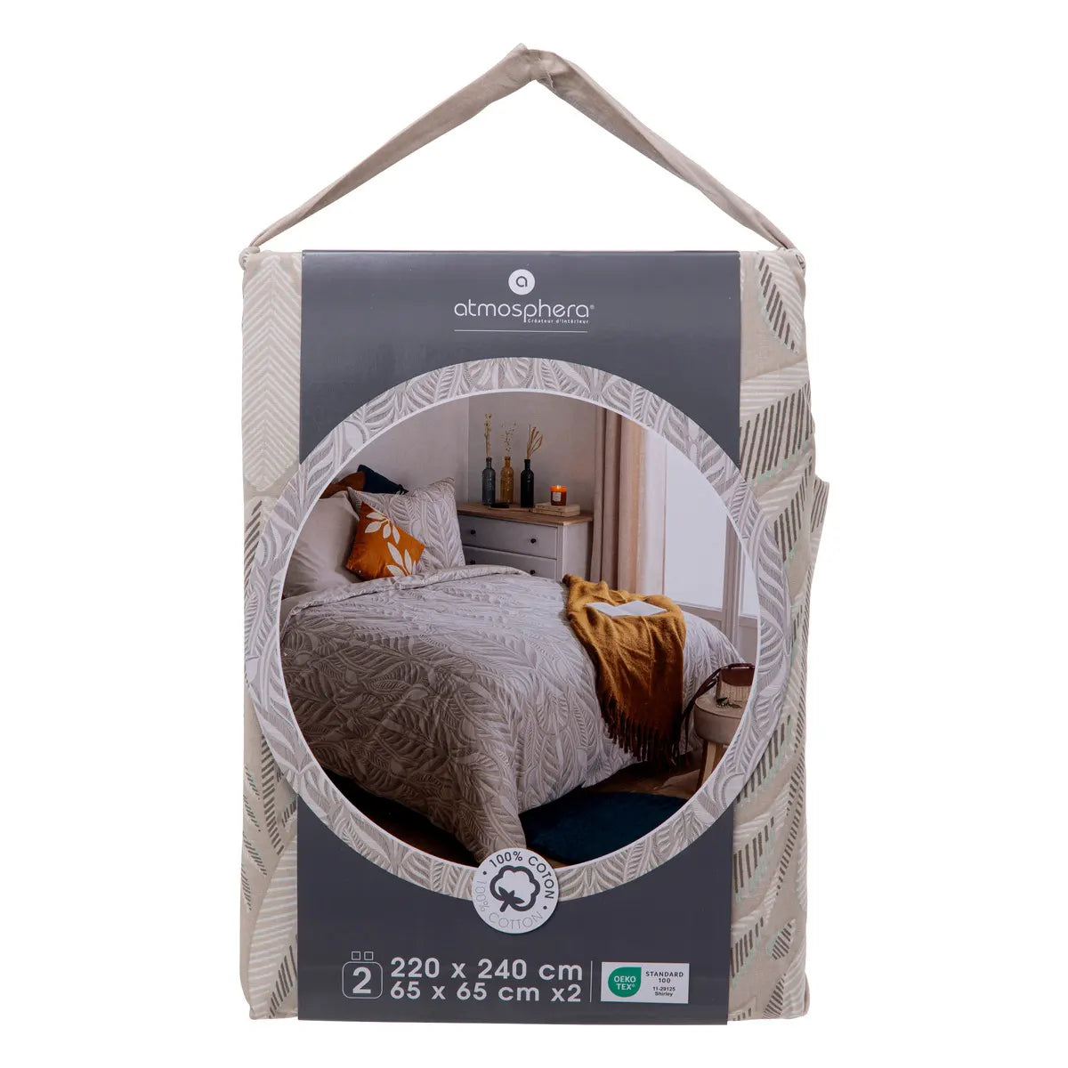 Спално бельо atmosphera Nalh, Памук, 240x220 cm