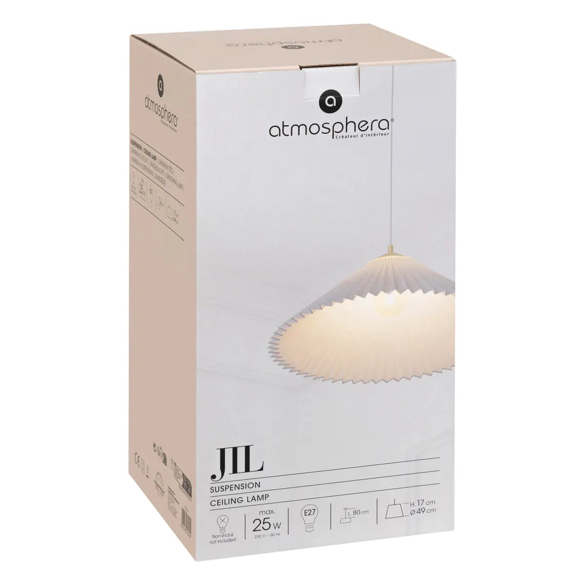 Пендел atmosphera Jil, 49 cm, Бял