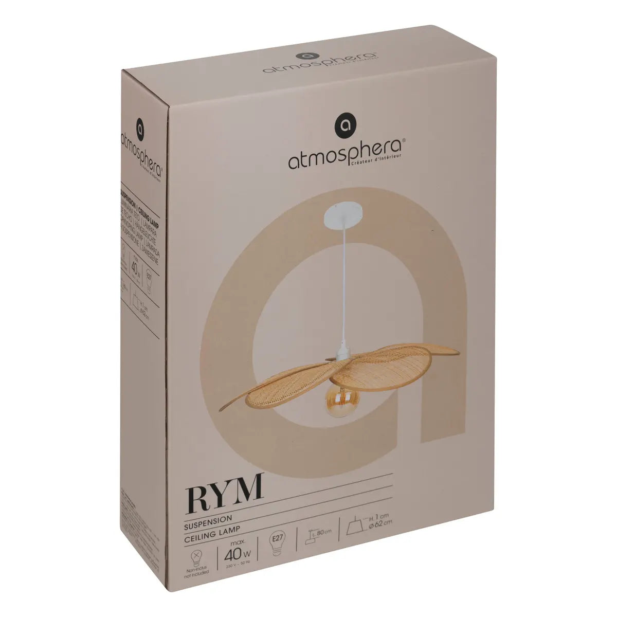 Пендел atmosphera Petale, 62 cm, Ратан